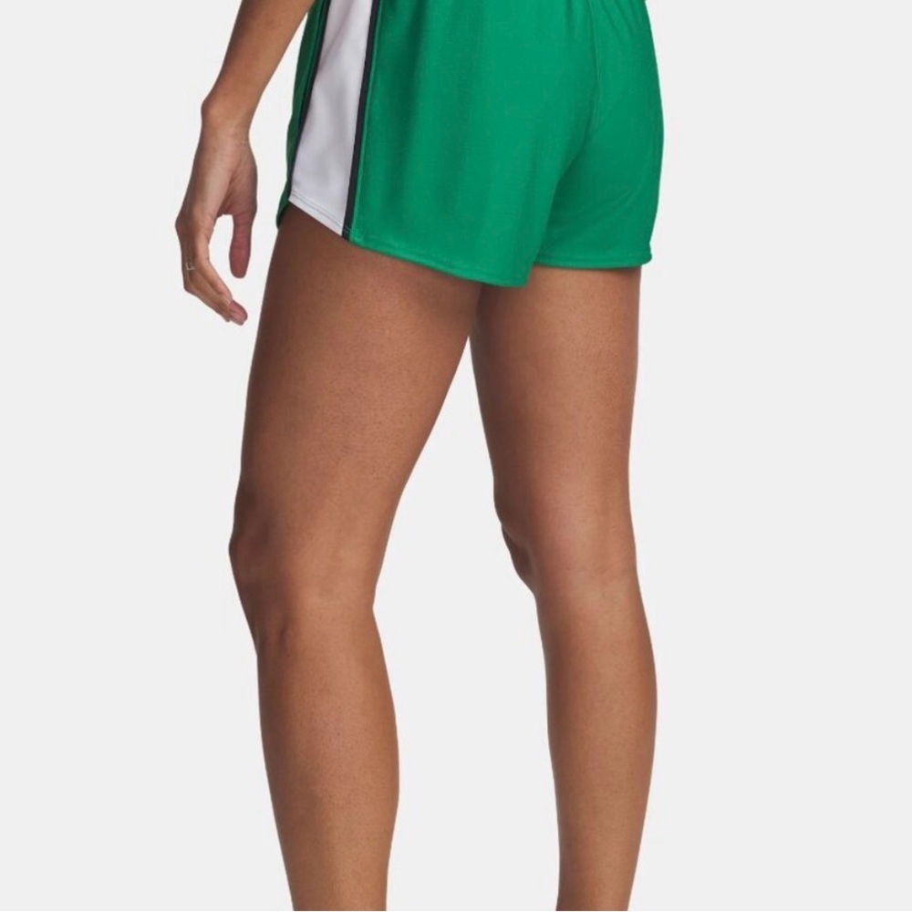 Under Armour UA Tech Play Up Shorts Women’s XS Green NWT - Picture 5 of 6